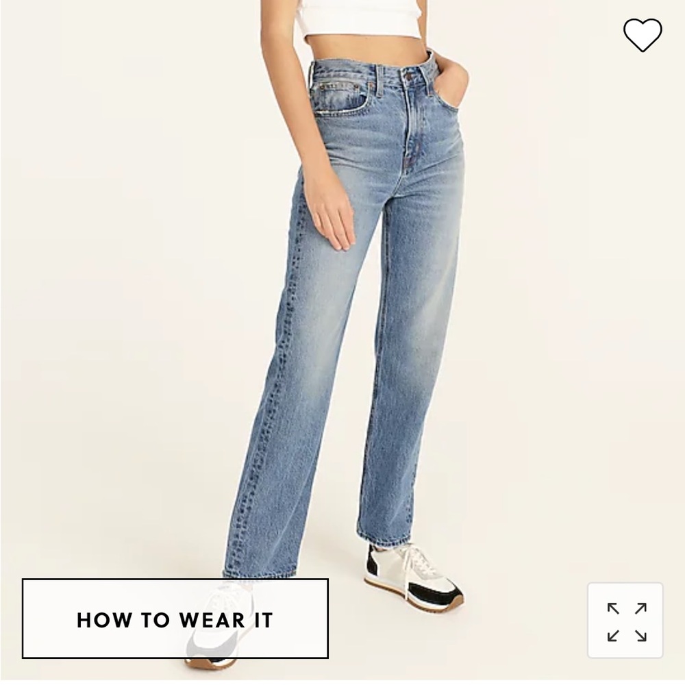 NWT JCREW Point Sur jeans